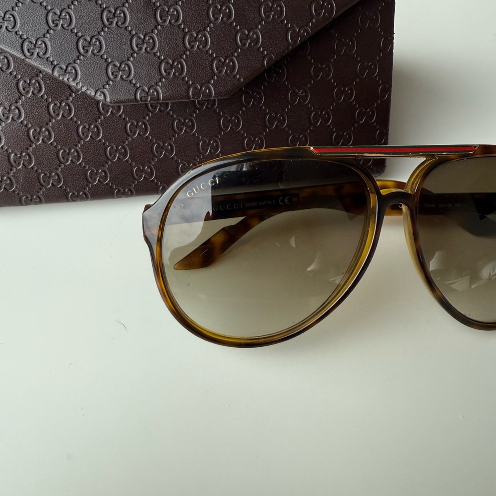 Gucci GG 1627 7911W Sunglasses With Case